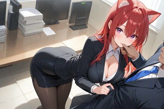 【処女作】  会社の後輩と酔った勢いで・・・  ー猫月ひまりー メイン画像