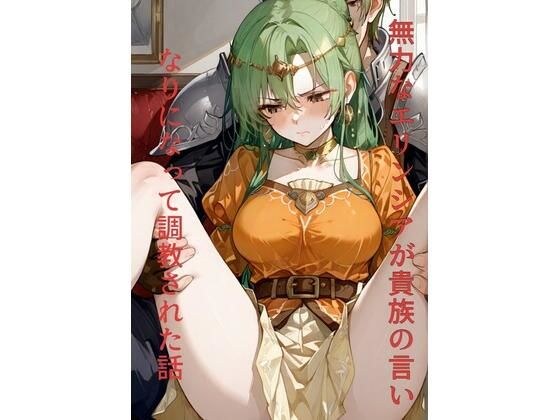 無力なエリンシアが貴族の言いなりになって調教された話 メイン画像