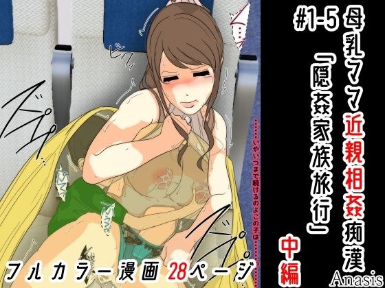 母乳ママ近親相姦痴● ＃1-5 「隠姦家族旅行」 中編 メイン画像