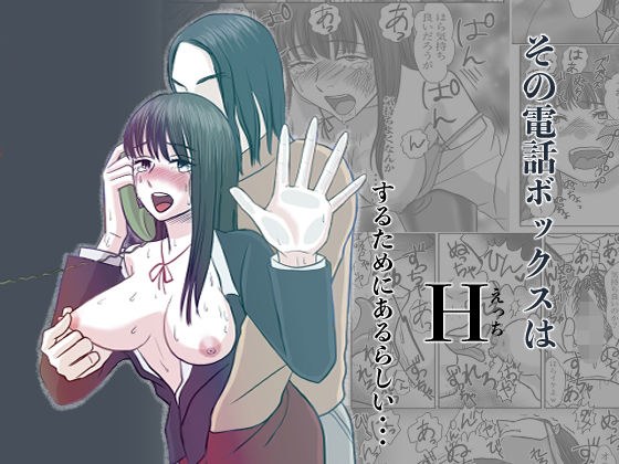 その電話ボックスはHするためにあるらしい・・・ メイン画像