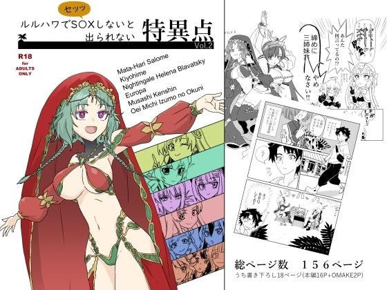 ルルハワでセッッしないと出られない特異点 Vol.2 メイン画像