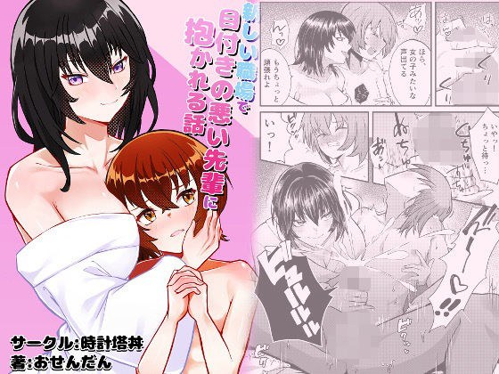 新しい職場で目付きの悪い先輩に抱かれる話