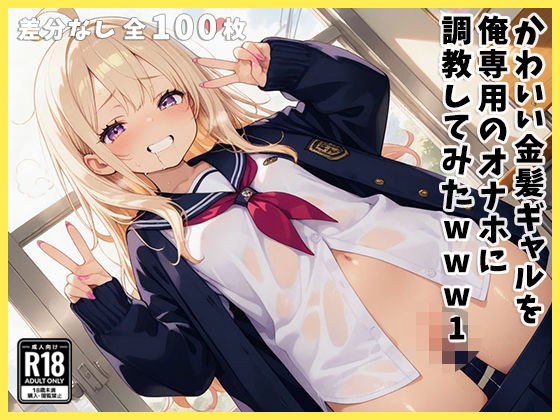 かわいい金髪ギャルを俺専用のオナホに調教してみたwww1 メイン画像
