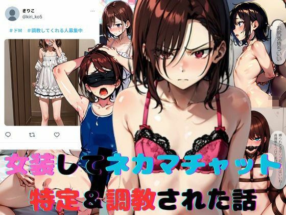 女装してネカマチャットしてたら特定＆調教された話 メイン画像