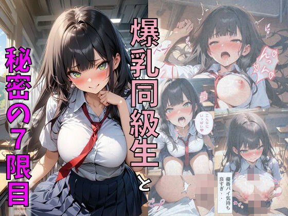 爆乳同級生と秘密の7限目 メイン画像