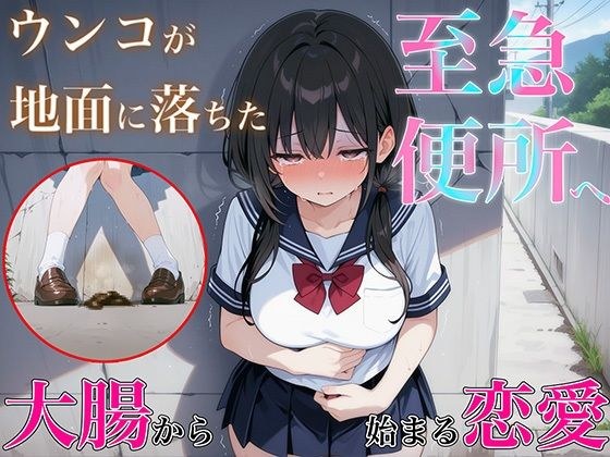 至急便所『大腸から始まる恋愛』〜うんち我慢してる女の子に告白！！告白成功するまで絶対に逃さない〜 メイン画像