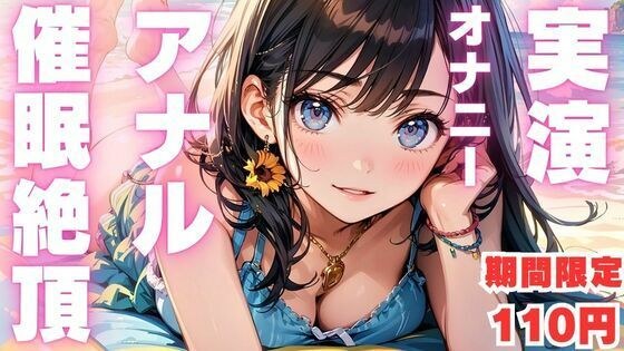 期間限定110円【本編56分  アナル実演オナニー】催●アナルオナニーでド下品声出しちゃうドスケベ女のオナニー音声 メイン画像