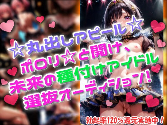丸出しアピール!ポロリと開け、未来の種付けアイドル選抜オーディション! メイン画像