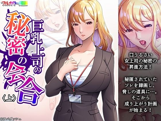 巨乳上司の秘密の会合 上 メイン画像