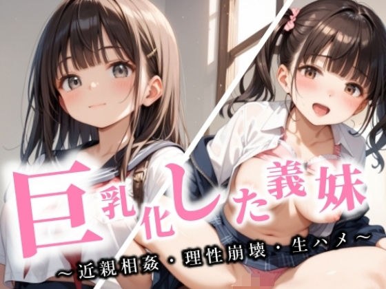 巨乳化した義妹  〜近親相姦・理性崩壊・生ハメ〜 メイン画像