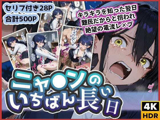 ニャ◯ンのいちばん長い日〜キラキラを知った翌日、難民だからと拐われ絶望の電撃レ×プ〜 メイン画像