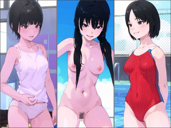 プール撮影会画像37枚＋既出画像128枚 メイン画像