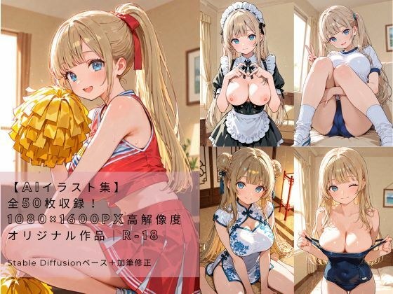 巨乳美少女と着衣SEX！ メイン画像