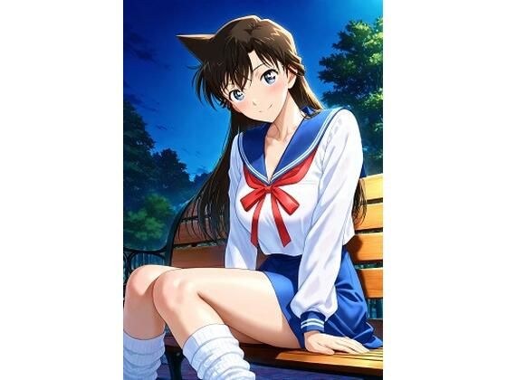 毛〇蘭  セーラー服とルーズソックスでえっち メイン画像
