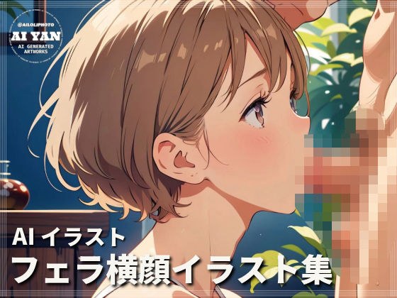 フェラ横顔 イラスト集 メイン画像
