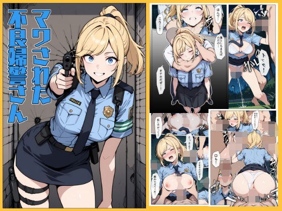 マワされた不良婦警さん メイン画像