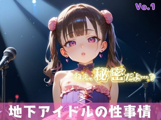 「秘密だよ？」―地下アイドルの性事情― 1【夢のロリセックス！200枚！】 メイン画像