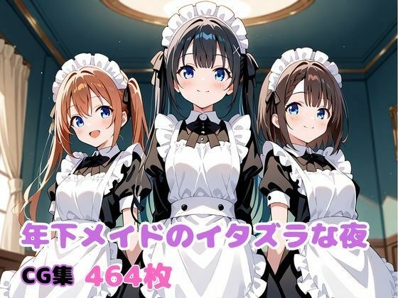 年下メイドのイタズラな夜 メイン画像