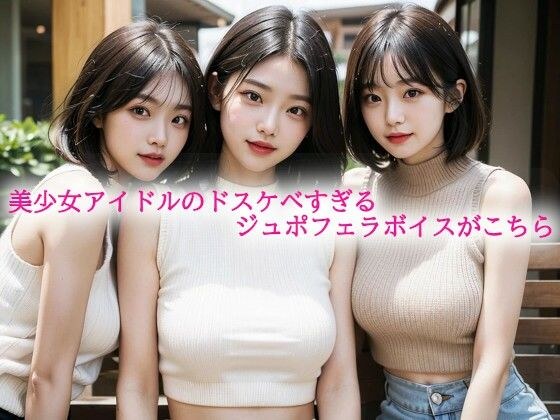 美少女アイドルのドスケベすぎるジュポフェラボイスがこちら メイン画像