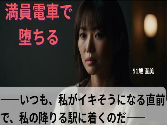 【シニア恋愛】「満員電車で堕ちる」〜いつも、私がイキそうになる直前で、私の降りる駅に着く〜51歳 直美【官能朗読】 メイン画像