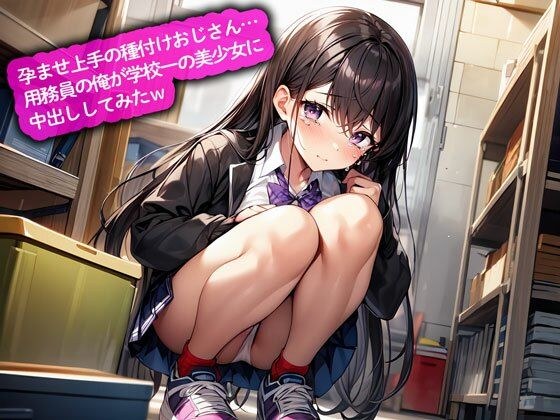 孕ませ上手の種付けおじさん…用務員の俺が学校一の美少女に中出ししてみたw メイン画像