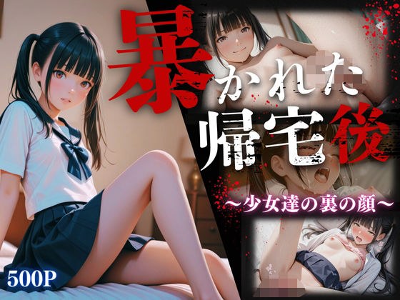 暴かれた帰宅後 〜少女達の裏の顔〜 メイン画像