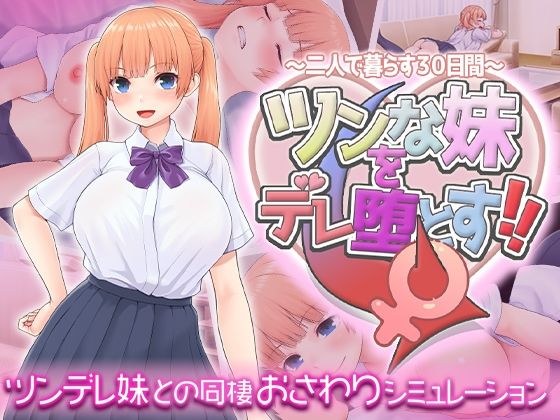 ツンな妹をデレ堕とす！！  〜二人で暮らす30日間〜 メイン画像