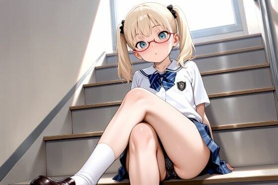見せつけガールズ☆ツインテール階段編＋（プラス） メイン画像