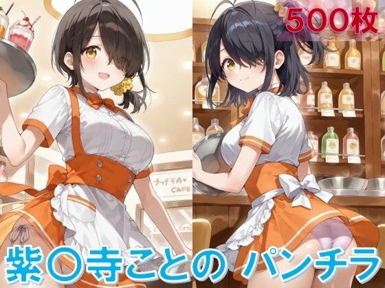 紫〇寺ことののパンチラ〜ウェイトレス編〜 メイン画像