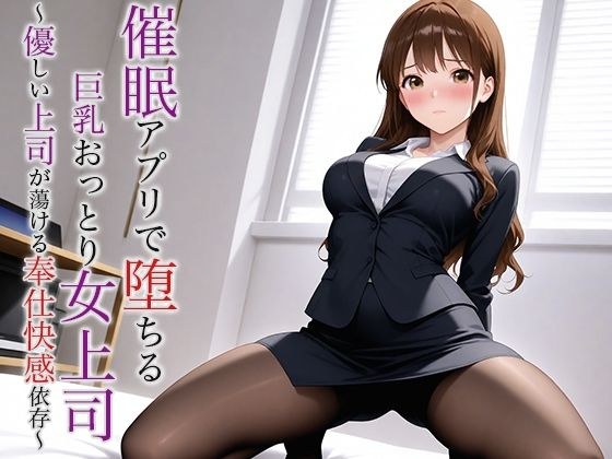 催●アプリで堕ちる巨乳おっとり女上司 〜優しい上司が蕩ける奉仕快感依存〜 メイン画像
