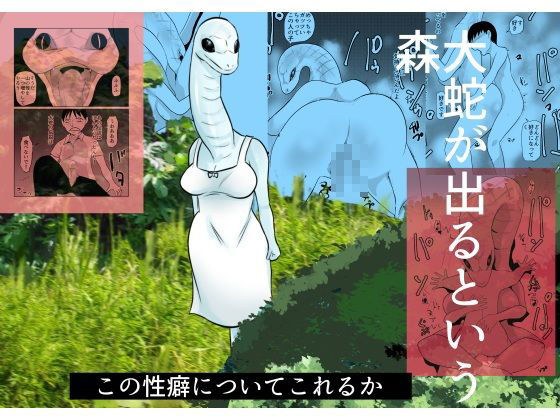 大蛇が出るという森 メイン画像