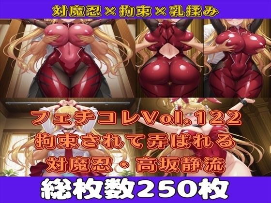 フェチコレVol.122 吊り上げ拘束されて背後からおっぱいを揉まれる対魔忍・高坂静流【枚数250枚】 メイン画像