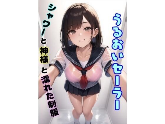うるおいセーラー シャワーと神様と濡れた制服 メイン画像