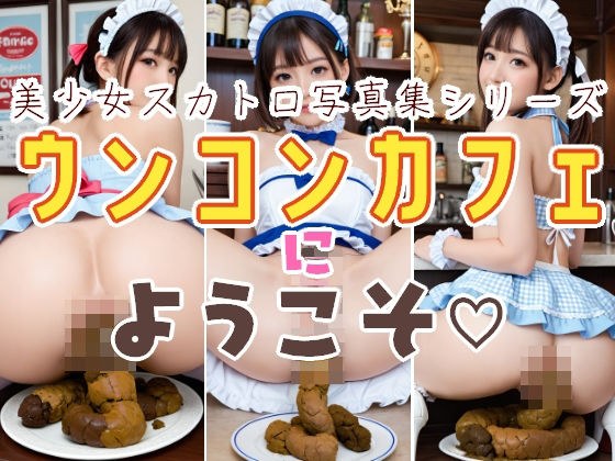 ウンコカフェにようこそ 美少女スカトロ写真集シリーズ Vol.16 全300ページ メイン画像