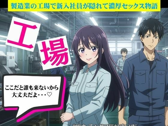 工場で起きたハプニング2作｜製造業の工場で新入社員が隠れて濃厚セックス メイン画像