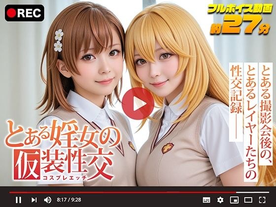 【動画】とある婬女の仮装性交-コスプレエッチ- メイン画像