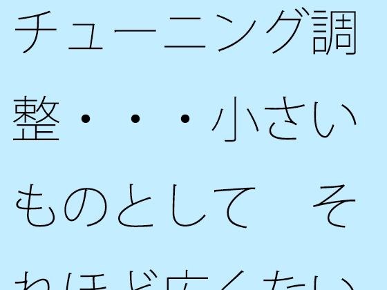 チューニング調整・・・小さいものとして  それほど広くない木箱の中での周波数エンタ メイン画像