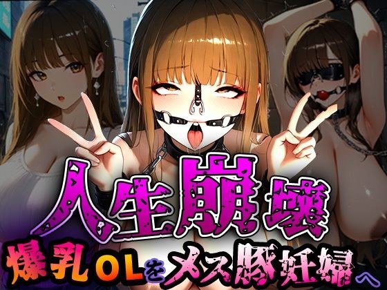 人生崩壊  爆乳OLをメス豚妊婦へ メイン画像