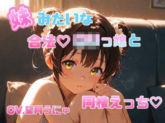 妹のように可愛がっていた合法ロリっ娘との同棲えっち CV.望月うにゅ メイン画像