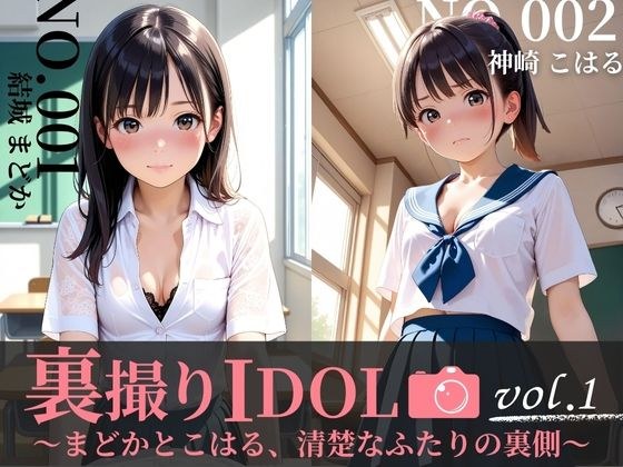 裏撮りIDOL vol.1〜まどかとこはる、清楚なふたりの裏側〜 メイン画像