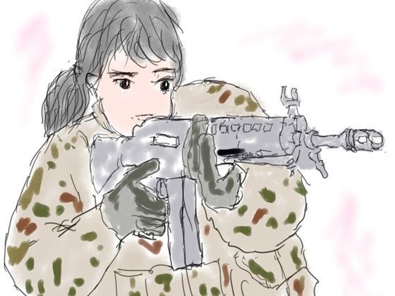 戦え女性自衛官 捕まったら性奴●
