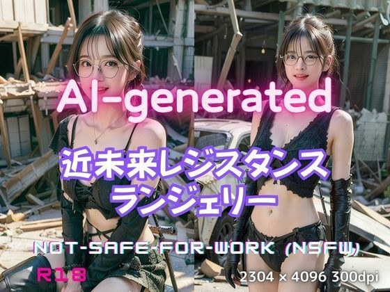近未来レジスタンスのランジェリーグラビア メイン画像