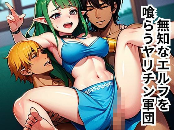 無知なエルフを喰らうヤリチン軍団 メイン画像