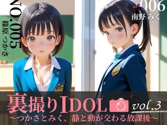 裏撮りIDOL vol.3 〜つかさとみく、静と動が交わる放課後〜 メイン画像