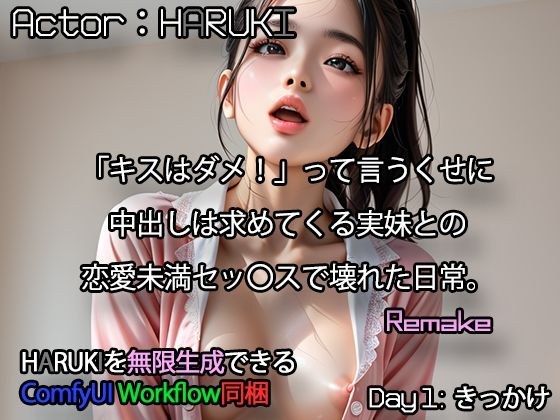 「キスはダメ！」って言うくせに、中出しは求めてくる実妹との恋愛未満セッ〇スで壊れた日常。 「Day1:きっかけ」 メイン画像