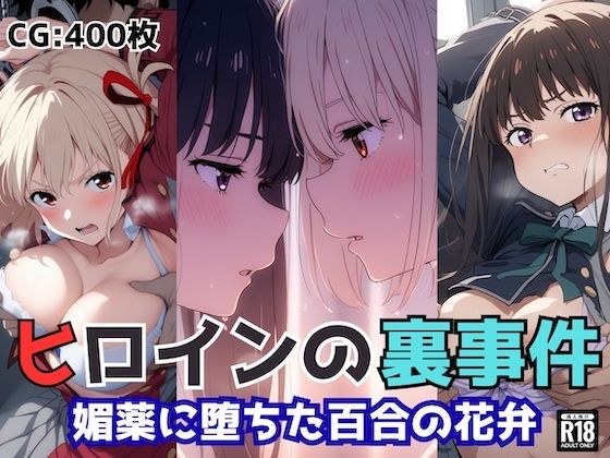 ヒロインの裏事件〜媚薬に堕ちた百合の花弁〜 メイン画像