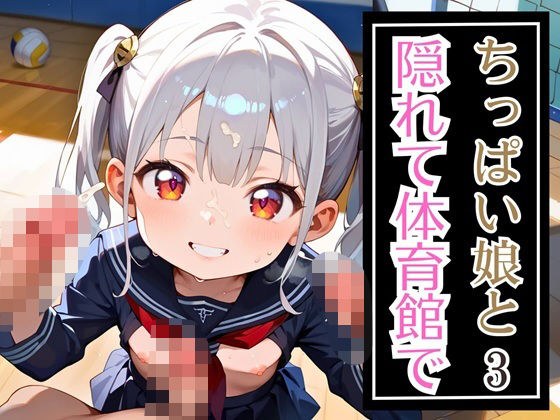 ちっぱい娘と隠れて体育館で3・230枚 メイン画像