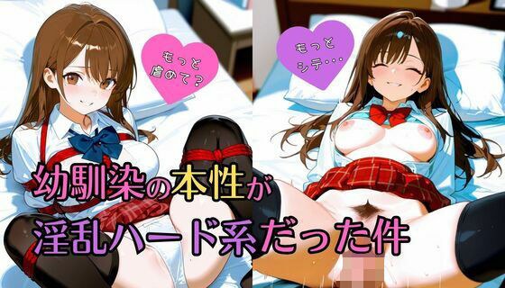 幼馴染の本性が淫乱ハード系だった件 メイン画像