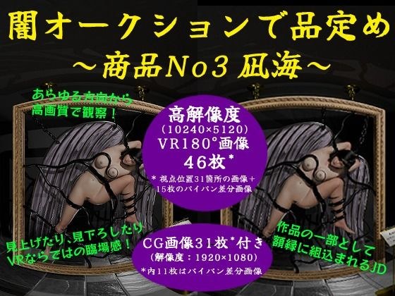 闇オークションで品定め〜商品No3 凪海〜 メイン画像