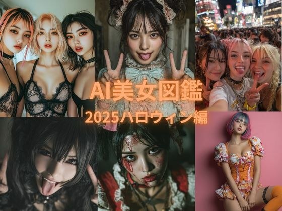 AI美女図鑑 2025ハロウィン編 メイン画像
